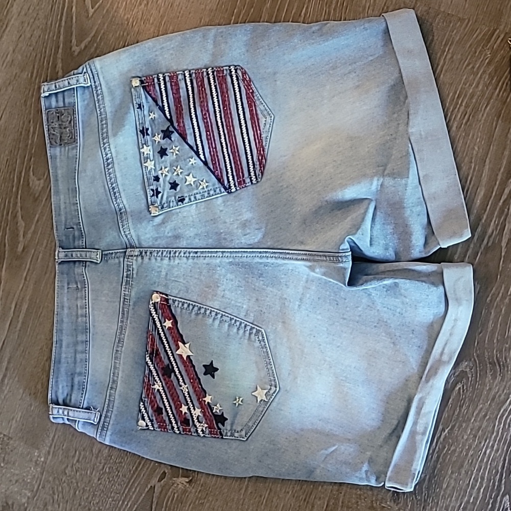 Love Indigo shorts